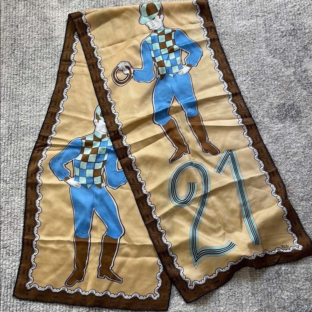 Vintage The 21 Club Scarf